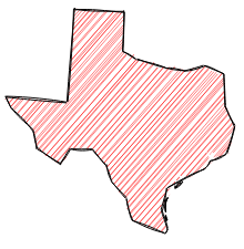 Rough.js texas map